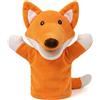 LOMTRATS Marionette per bambini neonato Contiene lupo, tigre, leone, scimmia, bocche aperte mobili Perfette per narrativa, insegnamento, età prescolare, regalo di compleanno