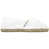 ALPARGATUS Espadrillas classiche in tela tinta unita Made in Spagna, bianco, 43 EU