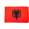 AZ FLAG - Bandiera Albania Cordelettes, multicolore, 45 x 30 cm