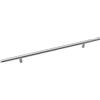 ANSIEDIO 6 pezzi Acciaio Inox Maniglia per Mobili Maniglie a Barra Maniglie a Corrimano Viti Incluse (224 mm Distanza dei fori)