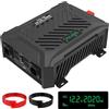 DATOUBOSS Inverter Pure Sinus 2000W/4000W Universale Doppia Tensione DC 12V/24V a AC 220V/230V Convertitore Onda Sinusoidale Pura con 2 prese UE 1 porta USB 1 porta Type-c e Display LCD