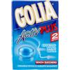 Golia Activ Plus, Caramelle Dure, Gusto Menta, Ripiene di Sciroppo Balsamico, Senza Zucchero, Confenzione da 2 Astucci, da portare Sempre con Te per una Freschezza Balsamica