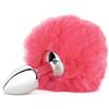 Easytoys Online Only Plug di Alluminio con Coda di Volpe - Rosa