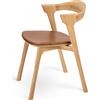 Ethnicraft - Sedia Bok - Legno naturale - Rovere massello - Designer Alain van Havre