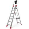 FARAONE SCALE Scala a forbice professionale 6 gradini alluminio - LADY 6