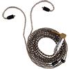 Zerone Cavo per Cuffie Auricolari da 3,5 mm, Cavo in Rame Puro MMCX Cavo Audio Ausiliario (4ft / 1,2 m) per Cuffie Shure SE215 SE535 SE546