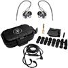 MACKIE Mp-320 Monitor In-Ear Professionali IEM con Isolamento Acustico e Driver Triplo Dinamico