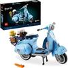 LEGO Icons Vespa 125, Kit Modellismo per Adulti in Mattoncini, Idea Regalo Creativa per Uomo, Donna, Lui o Lei di Compleanno, Replica Piaggio Anni 60 da Costruire, Hobby Rilassante da Collezione 10298