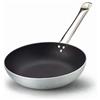 Agnelli Padella svasata 1 manico Basic Alluminio Stick Induzione Cm24 di Agnelli