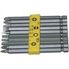C.K T4525 Set di inserti per cacciaviti in supporto - 10 pezzi, lunghi a taglio/PH/PZ/TX