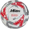 Mitre Match FA Cup Football Palloni da Calcio, Unisex adulto, Bianco/Argento/Rosso, 5