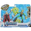 Hasbro Marvel Comics by Hasbro, Bend and Flex Avengers THOR vs LOKI (F0245)
