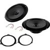 Audison Kit 2 Casse Altoparlanti Audison Apx6.5 Coassiali Posteriori Fiat Panda 169 2003