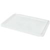 COSE DA CASA Coperchio Cassetta per impasti palline lievitazione pizza pane 40X30 professionale contenitore cibo sovrapponibile certificata per alimenti (Coperchio per cassetta 40x30)