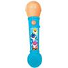 Lexibook- Pinkfong Baby Shark Microfono Bambini, Giocattolo Musicale, Altoparlante Integrato, efetti Luminosi, Melodie Pre-registrati Incluse, Blu/Arancio, Colore
