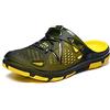 Hitmars Zoccoli Uomo Ciabatte Sanitarie Uomo Pantofole Gomma da Casa Estive Chiuse Classic Scarpe da Mare Clogs Nero EU 45 (C_AR6_923_BK45_Z)