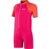 Speedo Bambina Learn to Swim Wetsuit Costume intero, Cherry Rosa/Corallo, 6-9 M