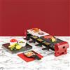 Ⓜ️🔵🔵🔵 H.Koenig RP4 - Raclette con grill e pietra in granito per 4 persone, 600 W