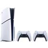 PS5 CONSOLE 1TB STANDARD SLIM WHITE + 2 DUALSENSE