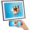 AgfaPhoto AGFA PHOTO - Cornice Digitale 17 ad Alta Risoluzione con Touch Screen, Wi-Fi, Memoria 32 GB, Condivisione Istantanea di Foto e Video - Modello Realiview - Nero
