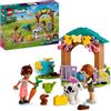 LEGO Friends Stalla del Vitellino di Autumn, Giochi per Bambine e Bambini da 5 Anni in su, Piccolo Set di Animali da Fattoria Giocattolo con Mucca, Coniglietto e 2 Mini Bamboline, Idea Regalo 42607