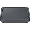 Samsung Wireless Charger Single 15W Fast Charging 2.0 con Caricabatterie 25W, Grigio Scuro