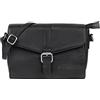 STILORD 'Elora' Borsa a Tracolla in Pelle Moderna Piccola da Sera Crossbody Vera Pelle per Donna, Colore:nero