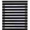 Decorblind Tenda avvolgibile doppio strato senza attrezzi e senza trapano, dimensioni: 97 x 180 cm larghezza x lunghezza/misura telo 94 x 175 - Tenda notte e giorno colore nero