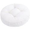 uyeoco Set di 4/2/1 Cuscini Rotondi per Sedie Cucina, 40x40/45x45 per Sedie da Pranzo,Esterno, Giardino, Cucina, Ufficio, Soggiorno(A8,1PCS_45X45CM)