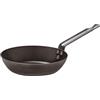 Paderno 11716-32 Padella Lionese con Manico, Padelle Ferro, Padella compatibile con Induzione, Antiaderente, Diametro, 32 cm