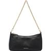 Coccinelle Aura Mini Bag Grained Leather Noir