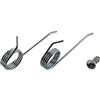 Paxanpax FLY058 PLG068 - Set di 42 denti per rastrello, colore: argento