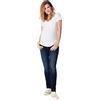 Noppies Jeans OTB Slim Mila Comfort Everyday Blue Premaman, 42W x 30L Donna