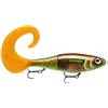 Rapala - X-Rap Pesca Lure OTUS - Corpo ABS/coda del PVC - esca d'acqua dolce che scorre lentamente - profondità di profondità 0,5-1m - Dimensioni 17 cm / 40g - Prodotto in Estonia - Green Motoil UV
