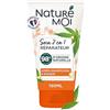 Naturé Moi - Cura capelli 2 in 1 - Balsamo + Maschera - Capelli secchi e danneggiati - con ceramidi vegetali e olio di canapa biologico - 98% di origine naturale - 150 ml - Made in France