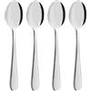 Grunwerg Windsor Carded Set di 4 cucchiaini da tè, acciaio inox 18/0