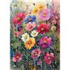MEIYUDA 5D Diamond Painting Kit Completo Infiorescenza Fiore, Pittura Diamante per Bambini Diamond Painting, Fai-da-te Diamond Painting DIY Strass Ricamo a Punto Croce Decorazione per Casa 30x40cm