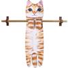 Gjinxi Asciugamano A Forma di Gatto per Cucina Bagno Carino Decorativo Gatto Decorazione Appeso Asciugamani Viso per Gli Amanti dei Gatti Asciugamani da Cucina per La Festa Della Mamma San Valentino