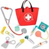 B. toys - Kit per la cura del mini medico - Set da gioco per il dottore - Strumenti medici realistici - Set di giochi di finzione per bambini e ragazzi - Giocattolo educativo - 18 mesi +