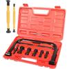QZQUFJ 12 Pezzi Compressore Molle della Valvola, Smonta Molle Ammortizzatori Comprimi Molle Ammortizzatori Auto, Portatile Smonta Ammortizzatori Compressore Molle Ammortizzatori