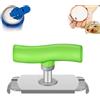 HUYIWEI Apriscatole, apribottiglie manuale, apribottiglie a vite, apribottiglie per senior, per famiglia, picnic, negozio (verde)
