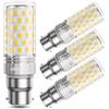 DiCUNO Lampadina LED B22 10W, Equiv. 130W, 4000K, 1400lm, 4 Pezzi