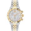 Versace Orologio Cronógrafo al Quarzo Svizzero Uomo con Cinturino in Acciaio Inox VE2U00422