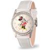 Disney Orologio Analogico al Quarzo Donna con Cinturino in Pelle Sintetica W002764