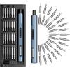 Mytrix Electric Screwdriver Precision Mechanic Set di 5 modalità dinamometrica a 5 livelli, custodia magnetica pieghevole, strumenti di riparazione wireless ricaricabili 53 in 1 per cellulare, PC,