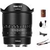 7artisans Obiettivo F2.8 II Fisheye Full Frame da 10 mm per fotocamera Nikon Z Mount Ultra grandangolare Grande apertura Messa a fuoco manuale Obiettivo della fotocamera Z6 Z7 Z8 Z9 z6ii ZFC