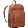 STILORD 'Jona' Zaino Lavoro in Pelle Grande Vintage Ladies Zaino Uomo Pelle Zaino Donna Messenger Unisex Zaino da Lavoro in Vera Pelle, Colore:namibia - marrone