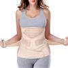 Chongerfei Cintura ventrale 3 in 1 Post Partum, Cintura per Pancia/Vita/Bacino di Recupero (One Size, Beige)
