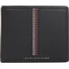 Tommy Hilfiger Portafoglio uomo AM0AM12526, nero, Casual