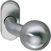 MARCHESI 4126.420.207.S-ER-UK fest Pomello per Porta in Acciaio Inox, con Rosetta Ovale
